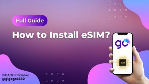 How to install Romania eSIM