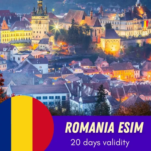 Romania eSIM 20 Days